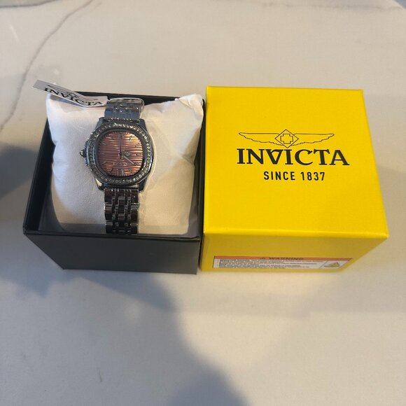 Invicta Wildflower Ember Woman\'s Watch - 31mm, steel